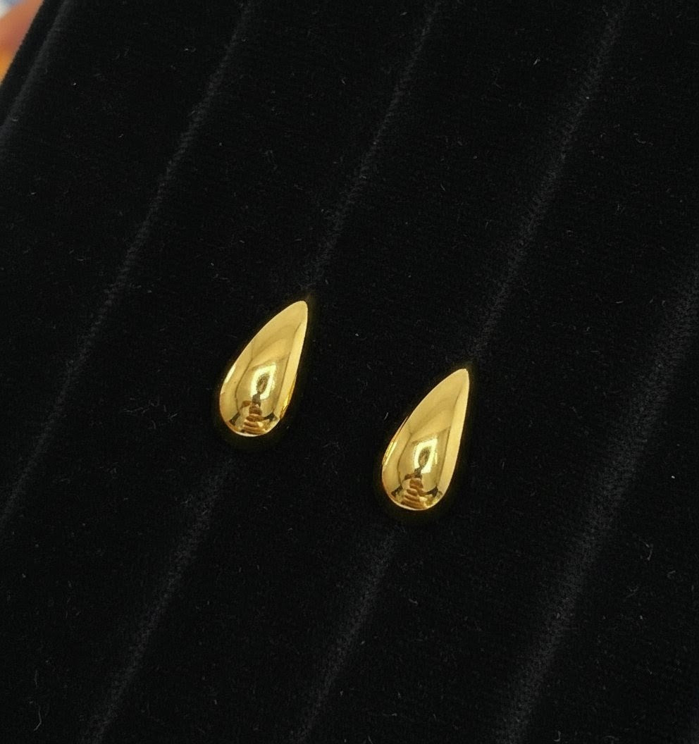 Ora Solstice Drop Earrings, 18K Gold Plated