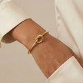 Ora Knot Bracelet, 18K Gold Plated