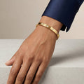 Ora Empress Band Bracelet, 18K Gold Plated