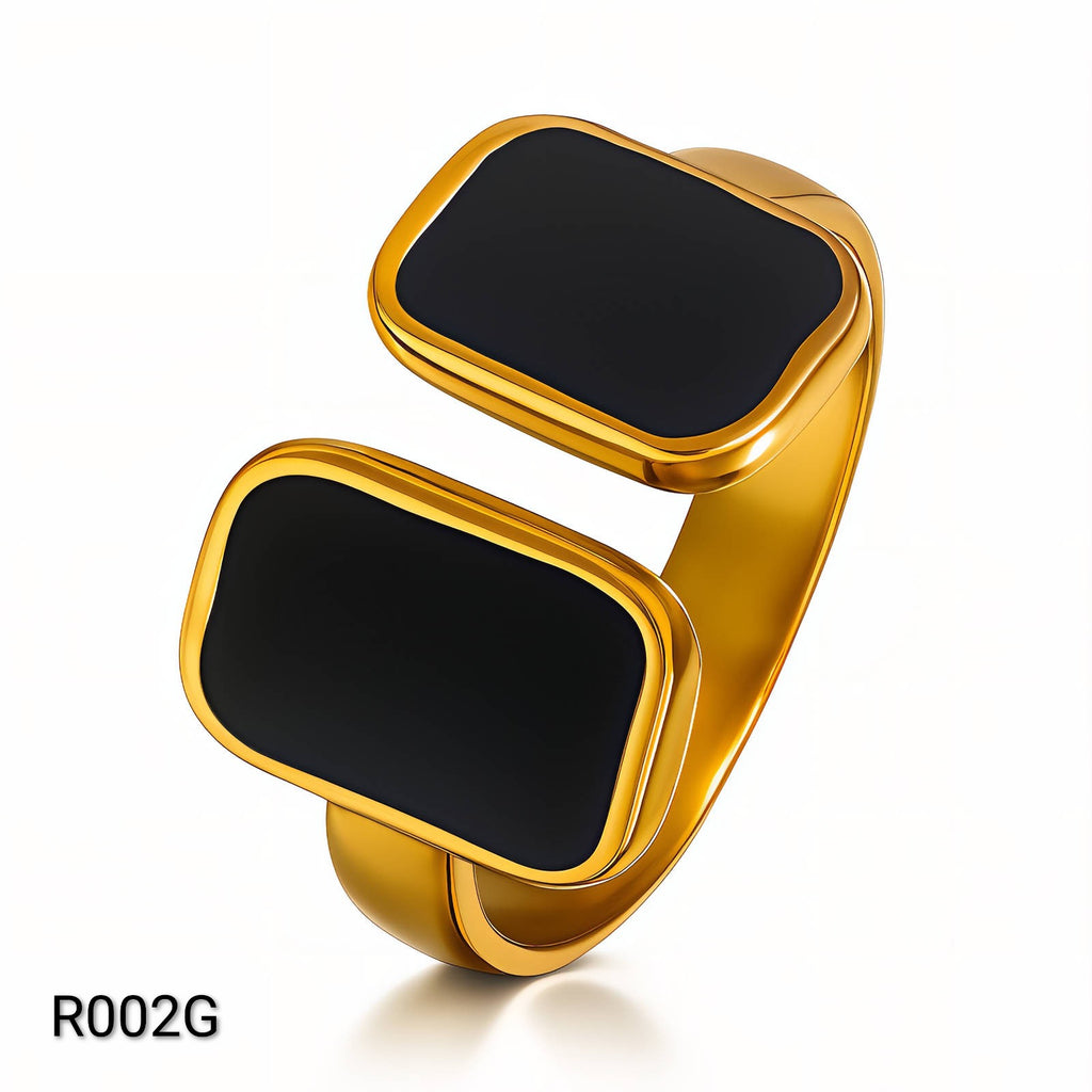 Ora Eclipse Ring, 18K Gold Plated