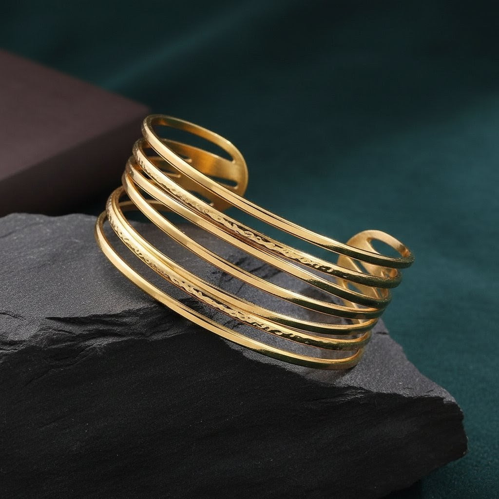 Ora.Solstice Bracelet, 18K Gold Plated