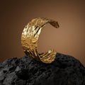 Ora Ember Cuff Bracelet, 18K Gold Plated