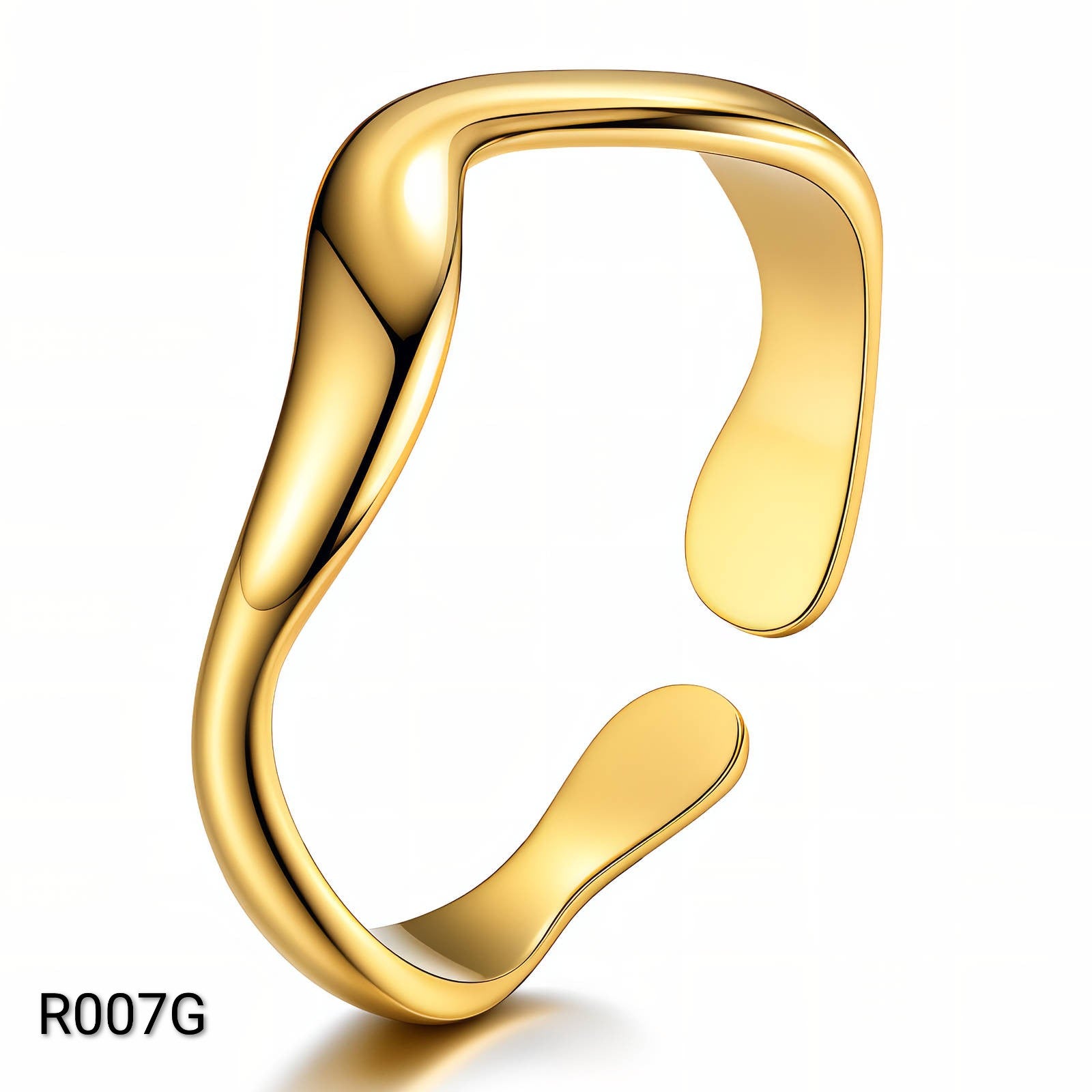 Ora Solstice Ring, 18K Gold Plated