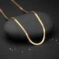 Ora Serpent Necklace, 18K Gold Plated